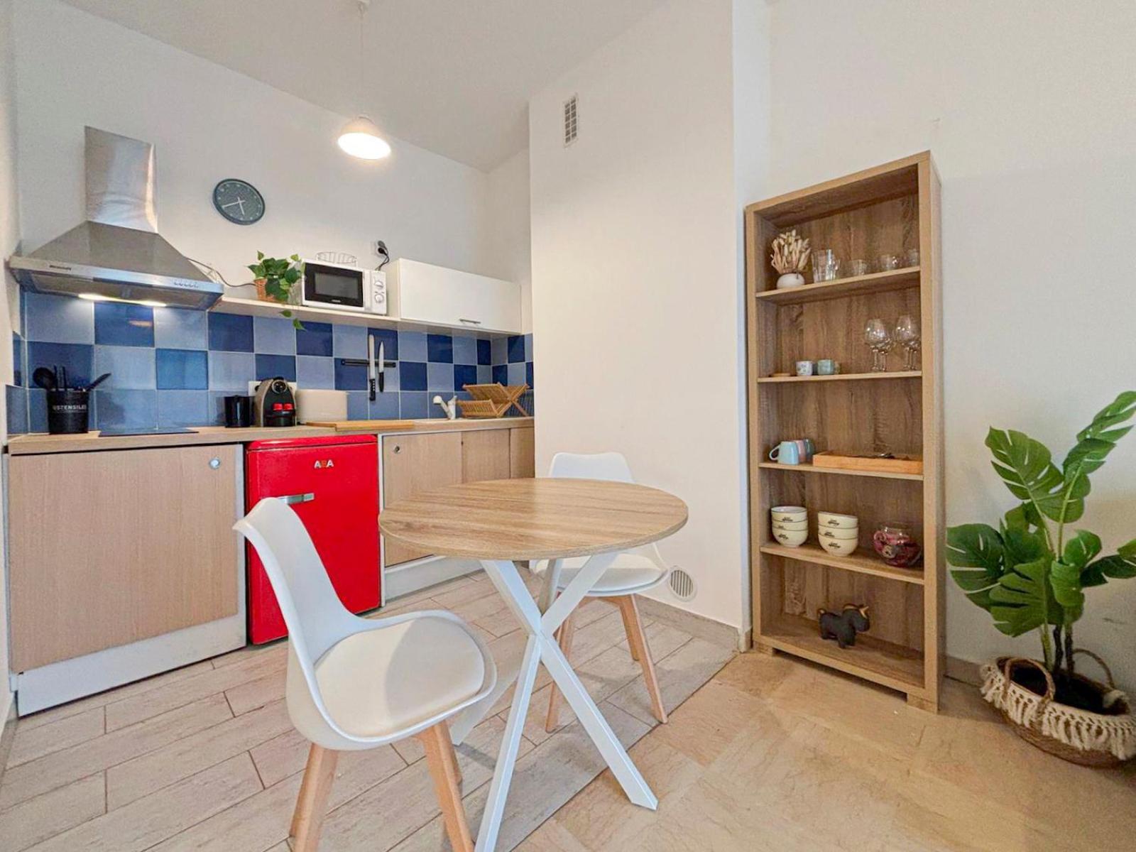 Plage, Promenade & Confort - Wifi, Ac, 4 Pers Apartment Nizza